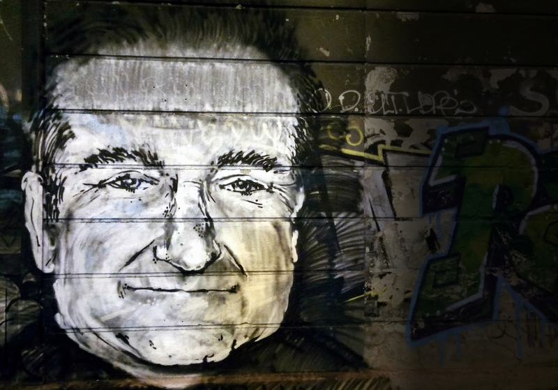 Robin Williams Graffiti Tribute