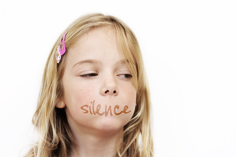 bullied victim gagged silence shut up