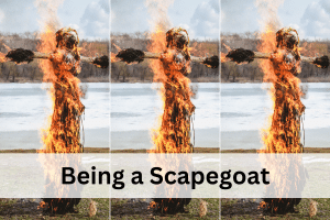being a scapegoat