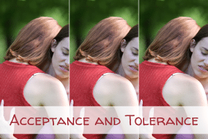 acceptance and tolerance