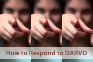 how to respond to DARVO